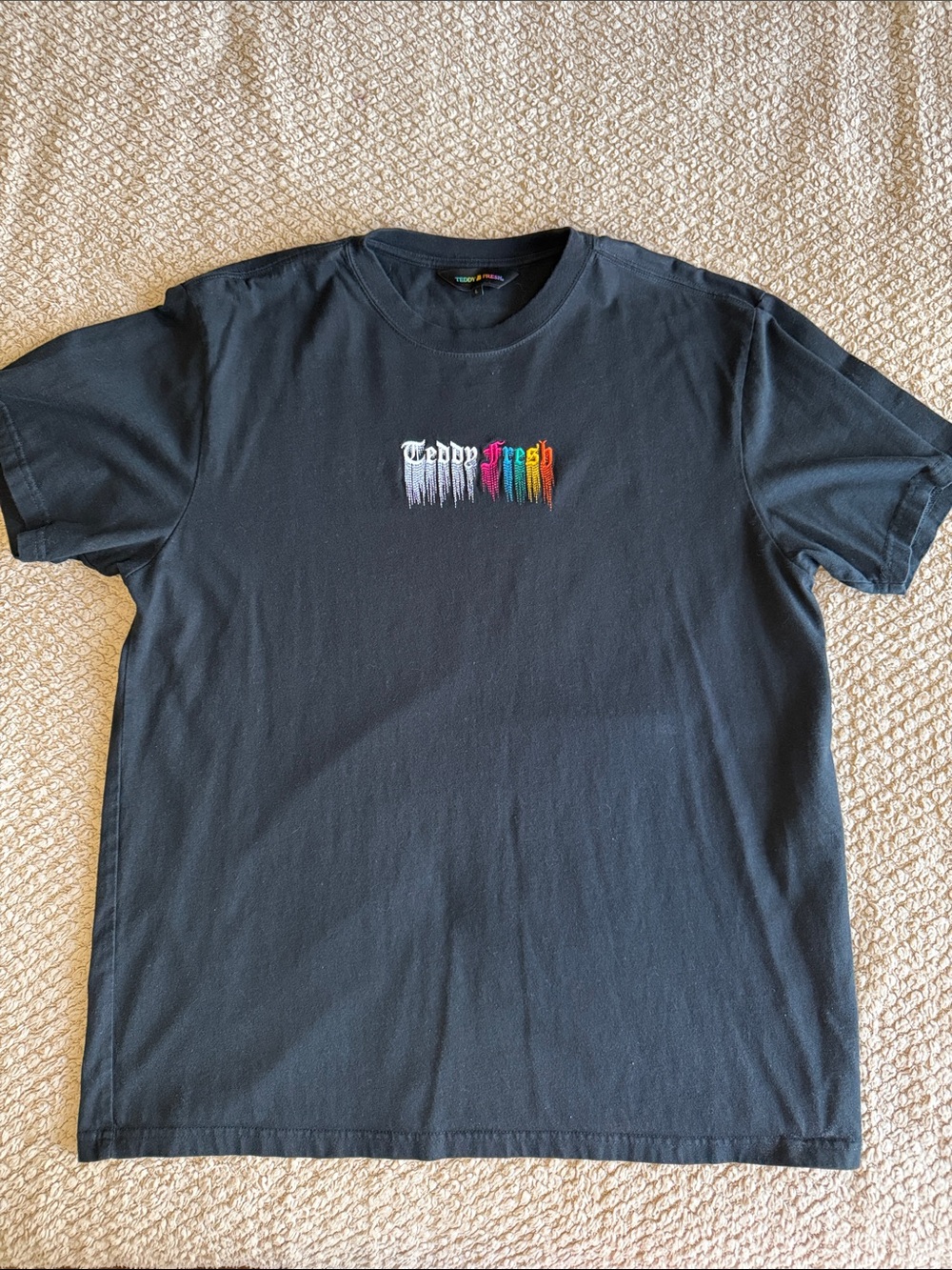 Teddy Fresh | Rainbow Drip Logo